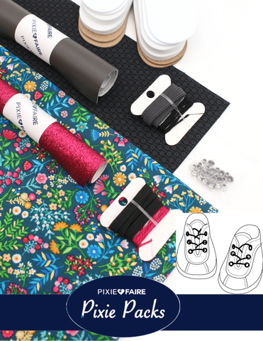 Pixie Faire Pixie Packs Pixie Packs Boho & Black Retro Sneakers Shoe Collection Pixie Faire