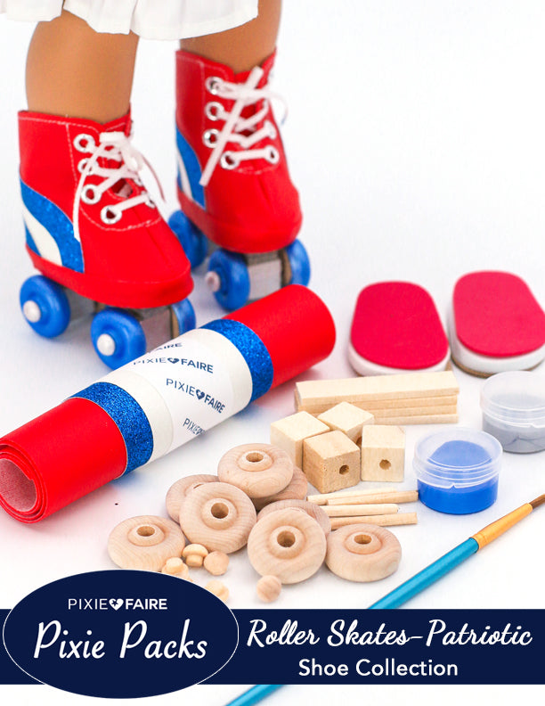 Liberty Jane Pixie Packs Pixie Packs Roller Skates Patriotic Shoe Collection Pixie Faire