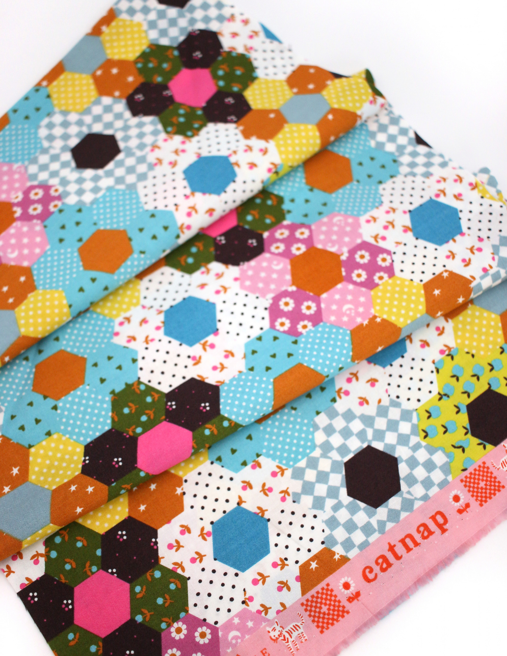 Pixie Faire Pixie Packs Pixie Packs Springtime Fun Jacket Flower Garden Hexies Pixie Faire