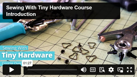 SWC Classes Sewing With Tiny Hardware Master Class Video Course Pixie Faire