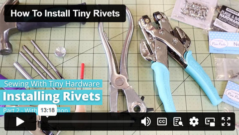 SWC Classes Sewing With Tiny Hardware Master Class Video Course Pixie Faire