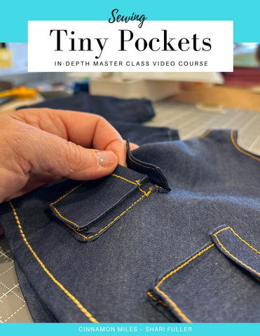 SWC Classes Sewing Tiny Pockets Master Class Video Course Pixie Faire