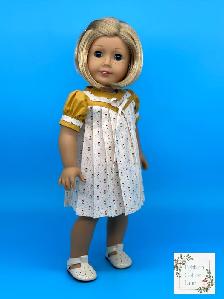 Eighteen Cotton Lane 18 Inch Historical Let's Set Sail! 18" Doll Clothes Pattern Pixie Faire