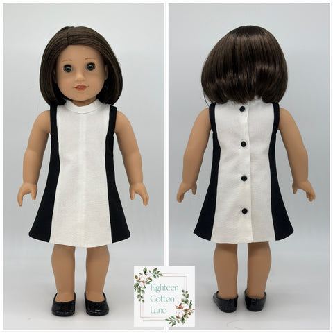 Eighteen Cotton Lane 18 Inch Historical Let's Go Downtown! 18" Doll Clothes Pattern Pixie Faire