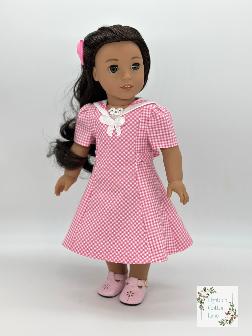 Eighteen Cotton Lane 18 Inch Historical Let's Salute the Navy! 18" Doll Clothes Pattern Pixie Faire