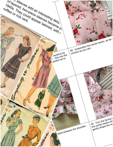 Eighteen Cotton Lane 18 Inch Historical Let's Send Our Love! 18" Doll Clothes Pattern Pixie Faire