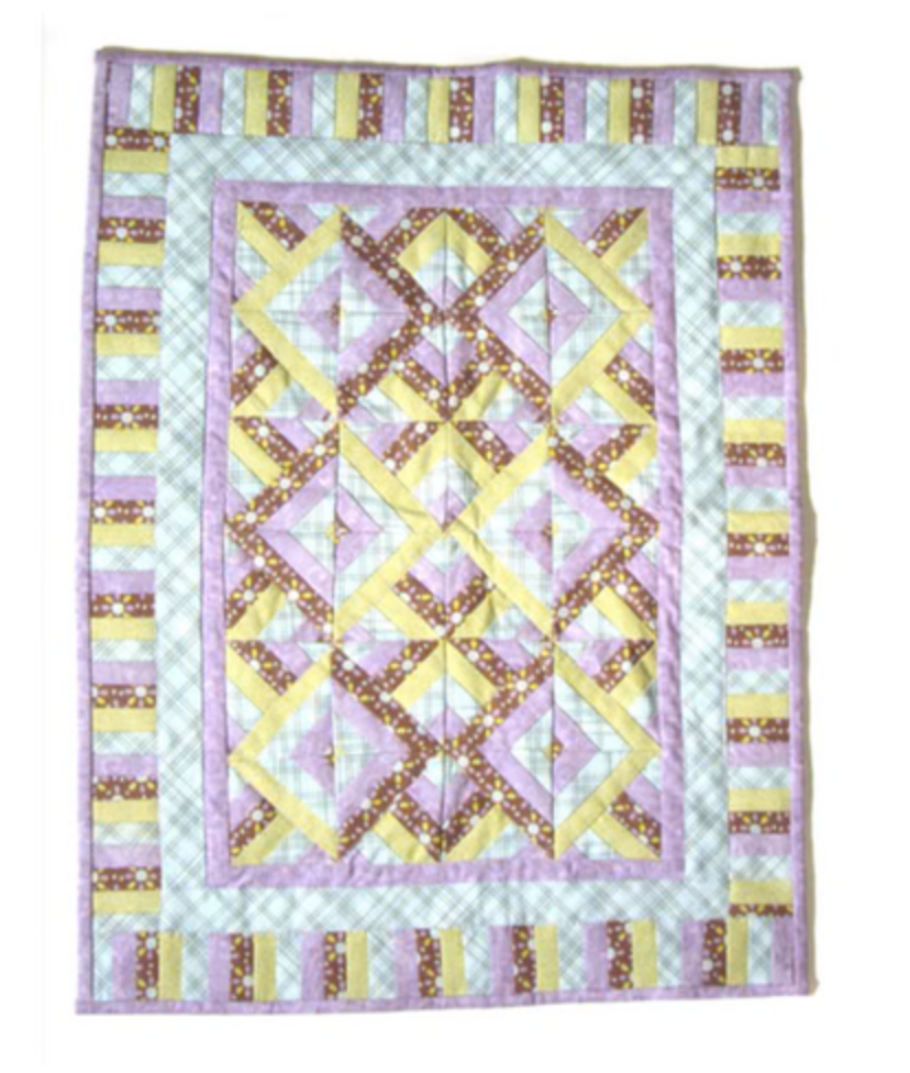 Pixie Faire Pixie Packs Pixie Packs "Winter Blossom" Tilda Fabrics Mini Quilt Kit - Tropical Illusion Pixie Faire