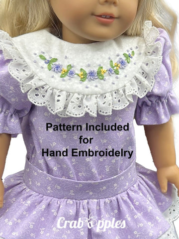 Crabapples 18 Inch Historical Secret Garden 18" Doll Clothes Pattern Pixie Faire
