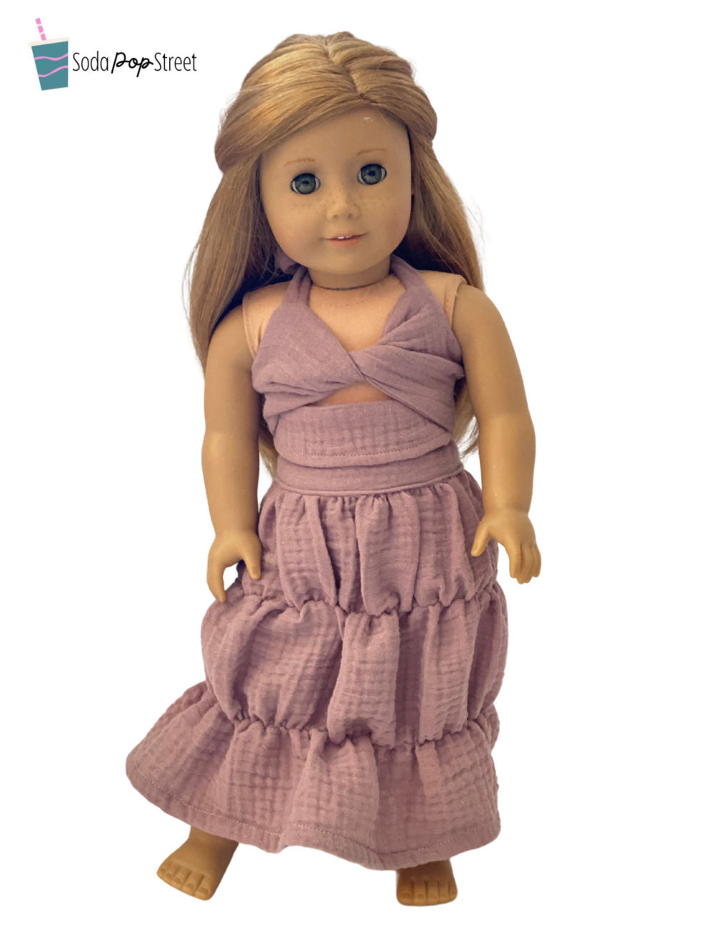 Soda Pop Street 18 Inch Modern The Summer in Naples Set 18" Doll Clothes Pattern Pixie Faire