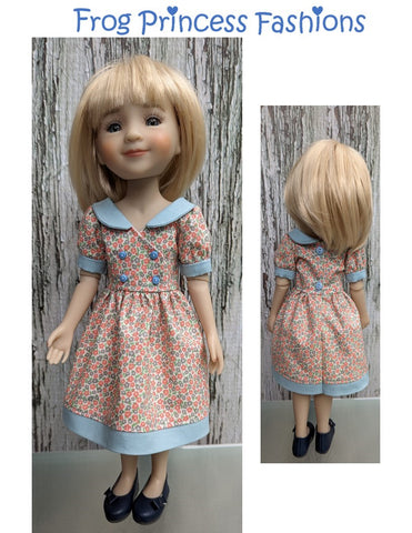 Frog Princess Fashions Ruby Red Fashion Friends Charm School Dress Doll Clothes Pattern For 15" Ruby Red Fashion Friends™ Pixie Faire