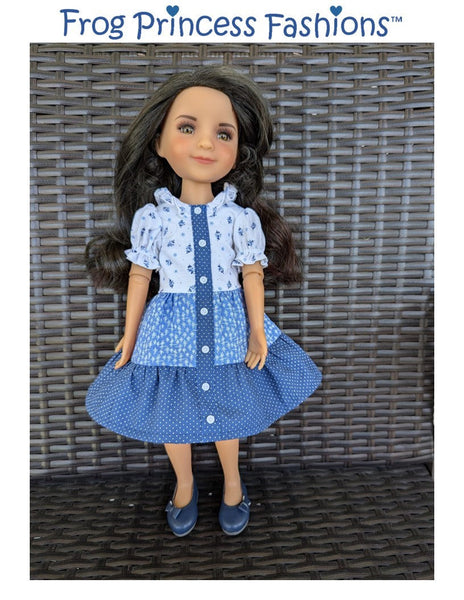Lori Fashion Friends 4-Pack Mini Dolls - 6-Inch Dolls With Dresses & Shoes, For Kids 3+ Years