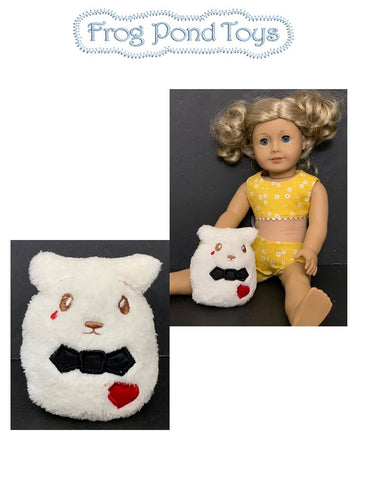 Frog Pond Toys Machine Embroidery Design Three Squishy Polar Bears Machine Embroidery Design Pixie Faire