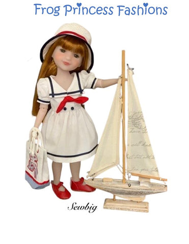 Frog Princess Fashions Ruby Red Fashion Friends Charm School Dress Doll Clothes Pattern For 15" Ruby Red Fashion Friends™ Pixie Faire