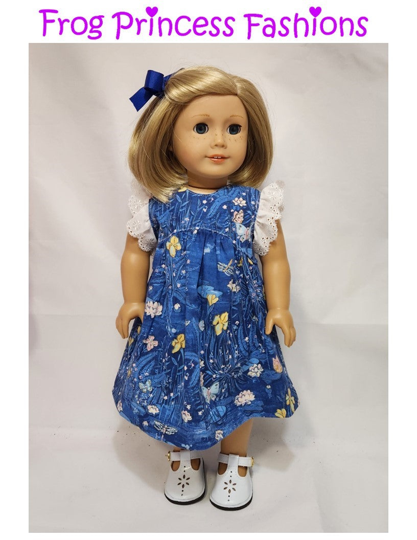 Frog Princess Fashions 18 Inch Historical Easter Finery 18" Doll Clothes Pattern Pixie Faire