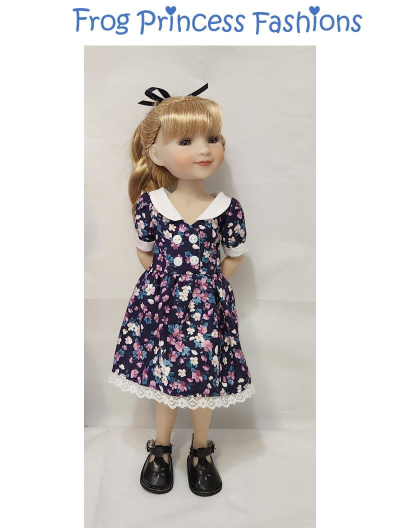 Frog Princess Fashions Ruby Red Fashion Friends Charm School Dress Doll Clothes Pattern For 15" Ruby Red Fashion Friends™ Pixie Faire