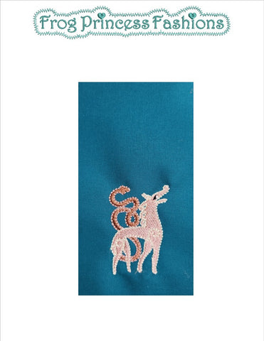 Nordic Inspired 18" Doll Machine Embroidery Design Set for the Salbjorg Dress