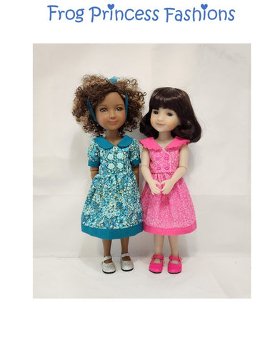 Frog Princess Fashions Ruby Red Fashion Friends Charm School Dress Doll Clothes Pattern For 15" Ruby Red Fashion Friends™ Pixie Faire