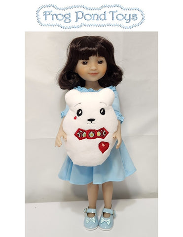 Frog Pond Toys Machine Embroidery Design Three Squishy Polar Bears Machine Embroidery Design Pixie Faire