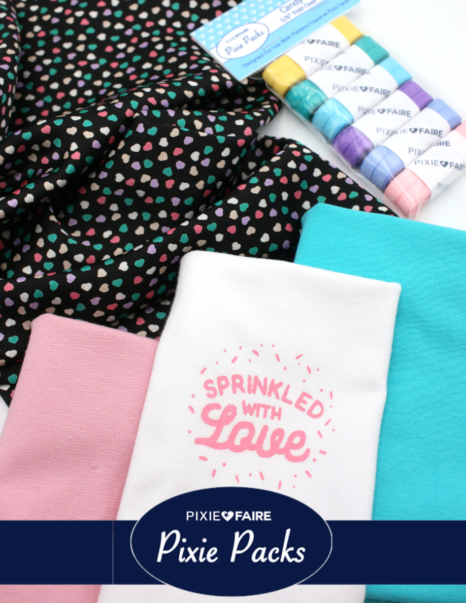 Pixie Faire Pixie Packs Pixie Packs Sprinkled WIth Love Curated Fabric Bundle Pixie Faire