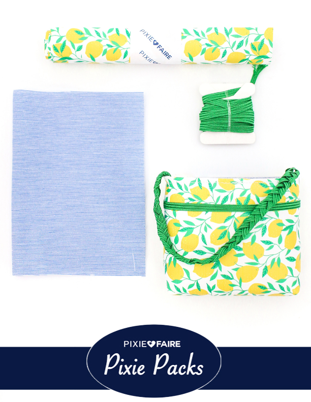Pixie Faire Pixie Packs Pixie Packs Summertime Stroll Bag & Shoe Kit SHAPE 1 Pixie Faire