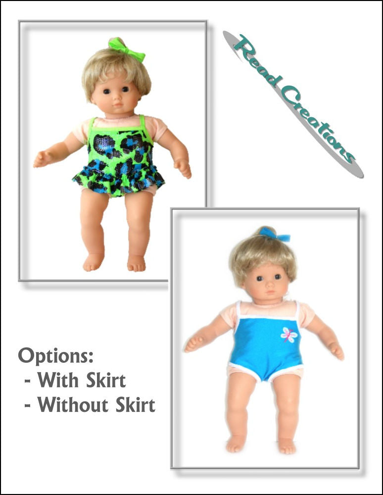 Read Creations Bitty Baby/Twin Swimsuit 15" Baby Doll Clothes Pixie Faire