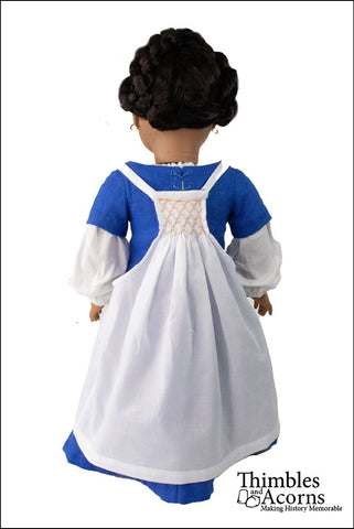 Thimbles and Acorns 18 Inch Historical Medieval Aprons 18" Doll Clothes Pattern Pixie Faire