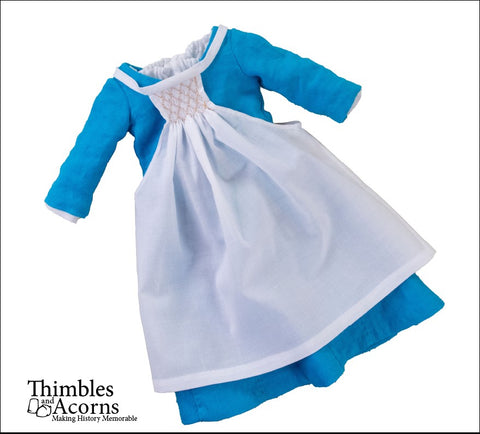 Thimbles and Acorns 18 Inch Historical Medieval Aprons 18" Doll Clothes Pattern Pixie Faire