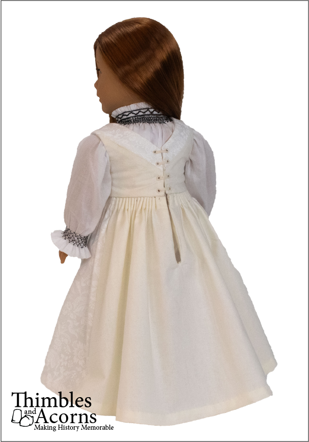 Thimbles and Acorns 18 Inch Historical Happily Ever After Gown 18" Doll Clothes Pixie Faire
