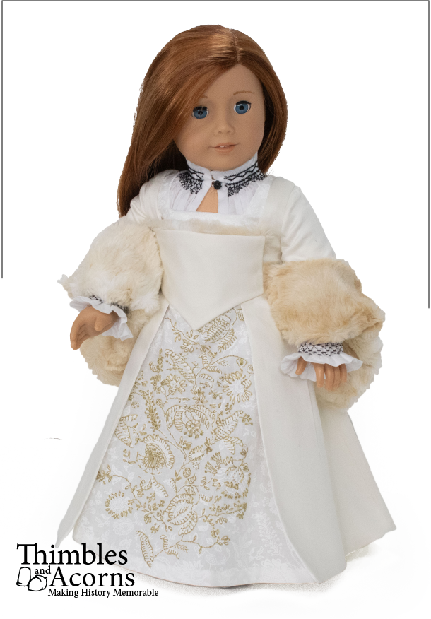 Thimbles and Acorns 18 Inch Historical Happily Ever After Gown 18" Doll Clothes Pixie Faire