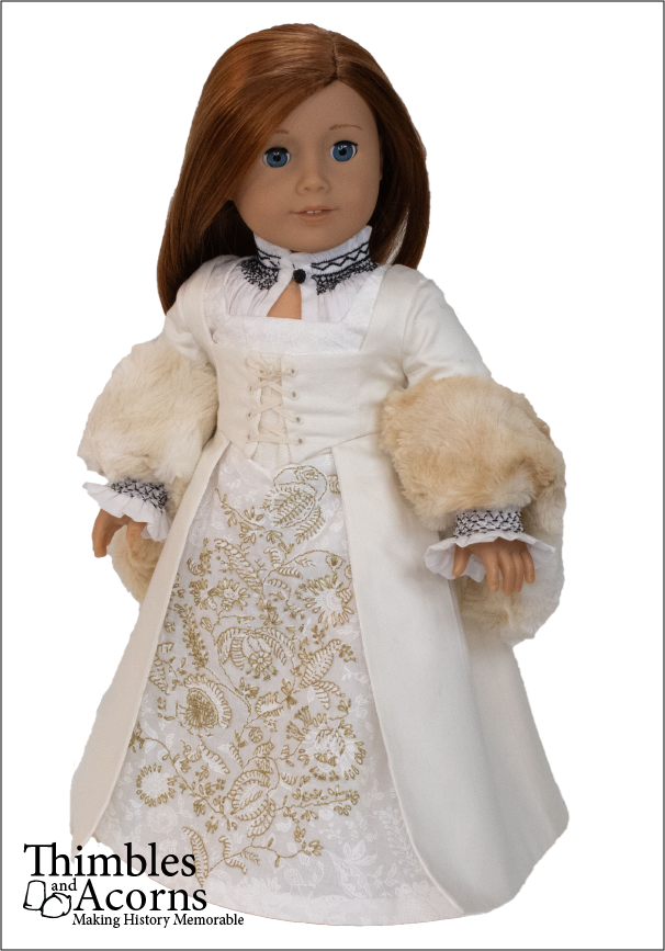 Thimbles and Acorns 18 Inch Historical Happily Ever After Gown 18" Doll Clothes Pixie Faire
