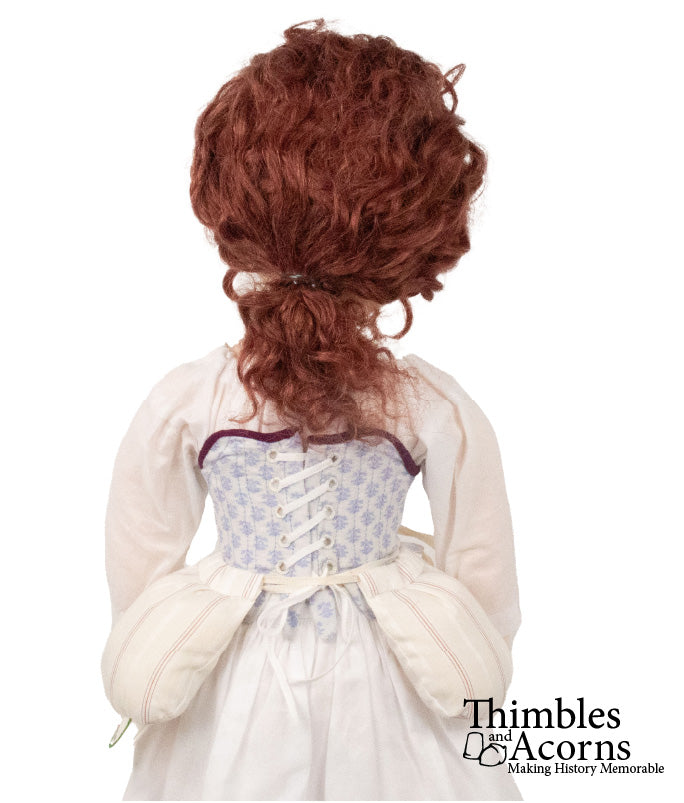 Thimbles and Acorns 18 Inch Historical 18th Century Bum Pads 18" Dolls Clothes Pattern Pixie Faire