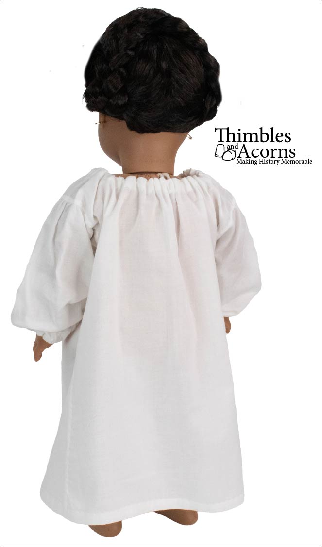 Thimbles and Acorns 18 Inch Historical A Medieval Chemise 18" Doll Clothes Pattern Pixie Faire