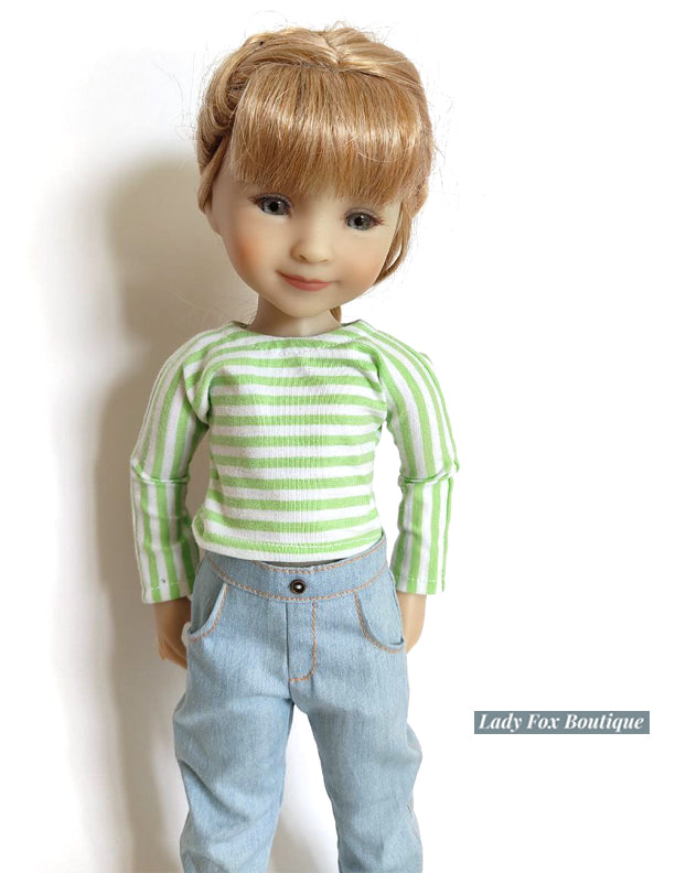 Lady Fox Boutique Ruby Red Fashion Friends Tanya Jeans Doll Clothes Pattern For 15" Ruby Red Fashion Friends™ Pixie Faire