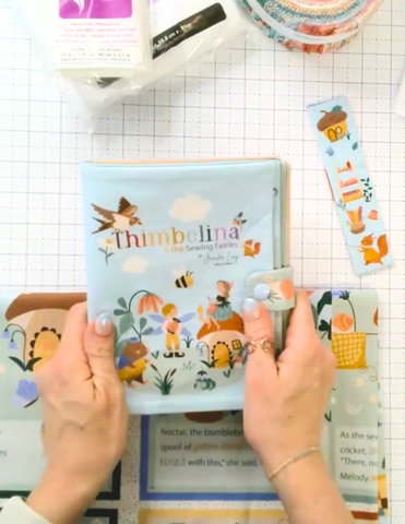 Pixie Faire Pixie Packs Pixie Packs Storybook Kit Thimbelina and the Sewing Fairies Pixie Faire