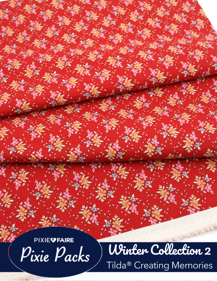 Pixie Faire Pixie Packs Pixie Packs Tilda Fabrics Creating Memories Winter Collection 2 Pixie Faire