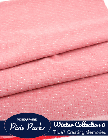 Pixie Faire Pixie Packs Pixie Packs Tilda Fabrics Creating Memories Winter Collection 6 Pixie Faire