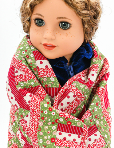 Pixie Faire Pixie Packs Pixie Packs "Winter Blossom" Tilda Fabrics Mini Quilt Kit - Tropical Illusion Pixie Faire