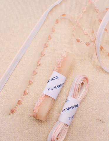 Pixie Faire Pixie Packs Pixie Packs Vintage French Trims - Blush Pixie Faire