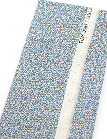 Pixie Faire Pixie Packs Fabric 1 Yard Pre-Cut - Tilda® Brie Blue Pixie Faire