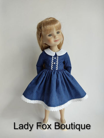 Lady Fox Boutique Ruby Red Fashion Friends A Day in the Garden Dress 14.5-15 Inch Doll Clothes Pattern Pixie Faire
