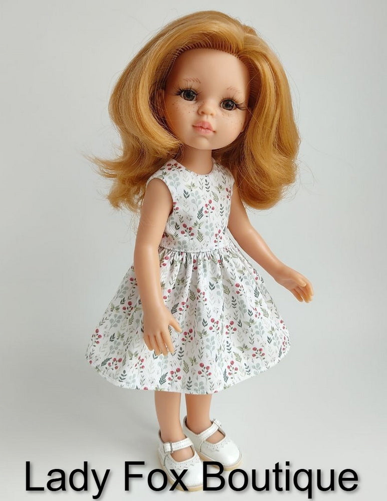 Lady Fox Boutique Paola Reina Tiny Charmer Dress Doll Clothes Pattern For 13 Inch Paola Reina Dolls Pixie Faire