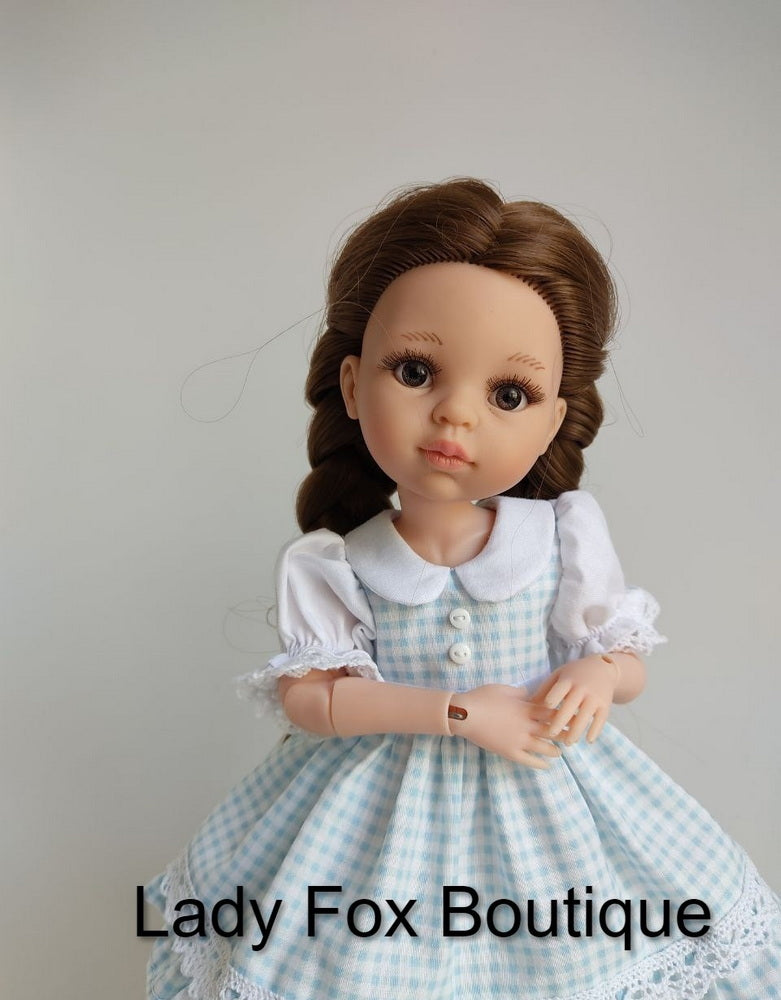 Lady Fox Boutique Paola Reina Glasha Dress Doll Clothes Pattern for 13" Paola Reina Dolls Pixie Faire