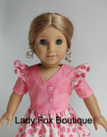 Lady Fox Boutique 18 Inch Modern Darya Outfit 18 Inch Doll Clothes Pattern Pixie Faire