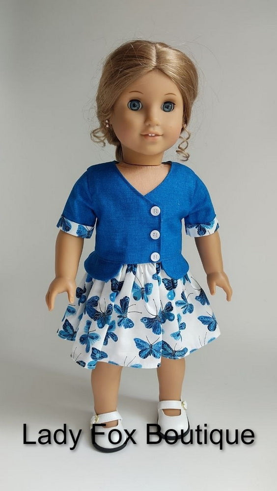 Lady Fox Boutique 18 Inch Modern Darya Outfit 18 Inch Doll Clothes Pattern Pixie Faire