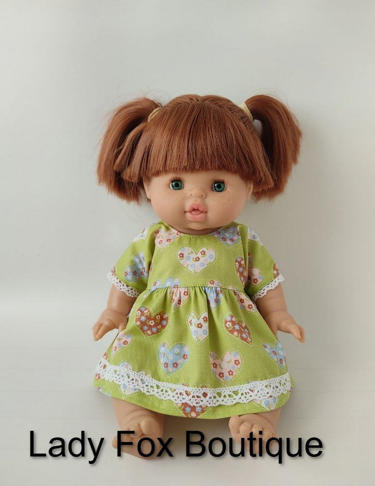 Lady Fox Boutique MiniKane Chamomile Dress Doll Clothes Pattern For 13 Inch Minikane Dolls Pixie Faire