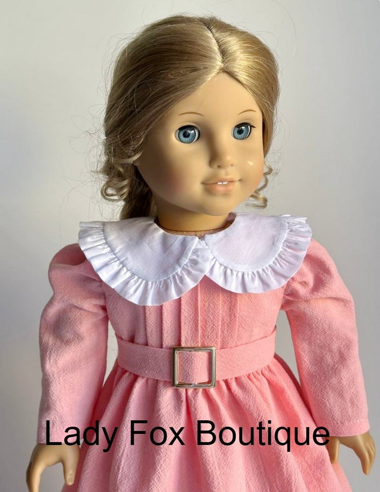 Lady Fox Boutique 18 Inch Historical Sweet Caramel Dress 18 Inch Doll Clothes Pattern Pixie Faire