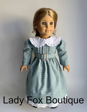 Lady Fox Boutique 18 Inch Historical Sweet Caramel Dress 18 Inch Doll Clothes Pattern Pixie Faire
