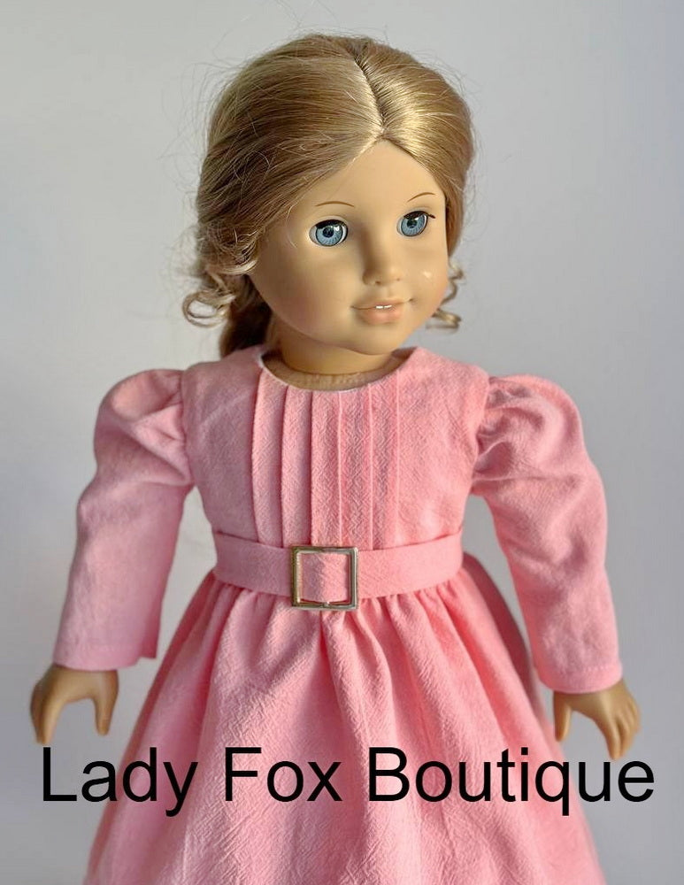 Lady Fox Boutique 18 Inch Historical Sweet Caramel Dress 18 Inch Doll Clothes Pattern Pixie Faire