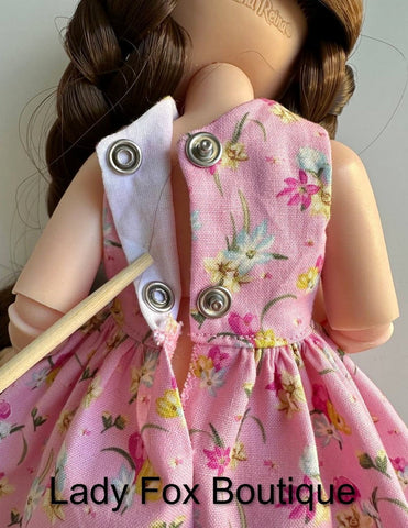Lady Fox Boutique Paola Reina Tiny Charmer Dress Doll Clothes Pattern For 13 Inch Paola Reina Dolls Pixie Faire