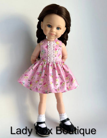 Lady Fox Boutique Paola Reina Tiny Charmer Dress Doll Clothes Pattern For 13 Inch Paola Reina Dolls Pixie Faire